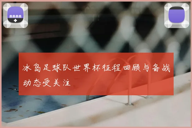 冰岛足球队世界杯征程回顾与备战动态受关注